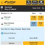 free bet on betfair